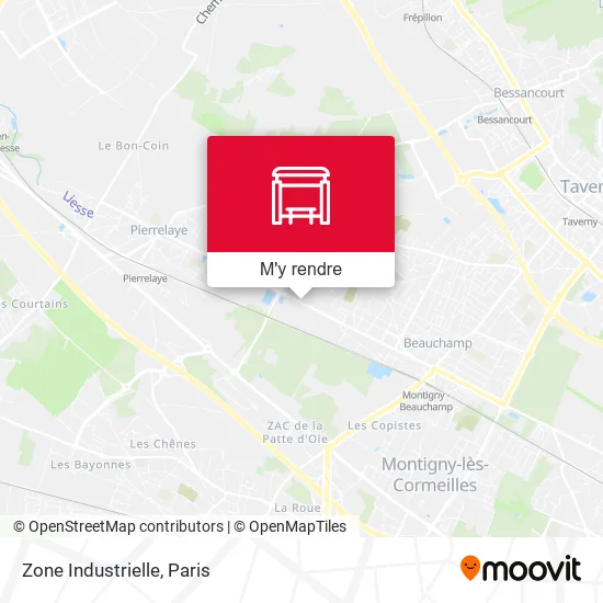 Zone Industrielle plan
