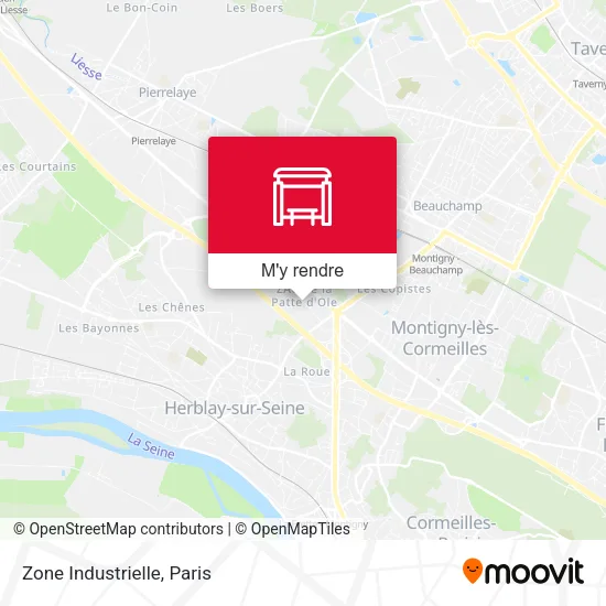 Zone Industrielle plan