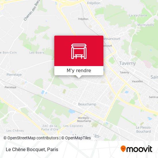 Le Chêne Bocquet plan