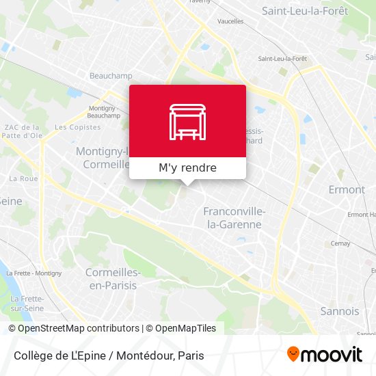Collège de L'Epine / Montédour plan