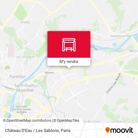 Château D'Eau / Les Sablons plan