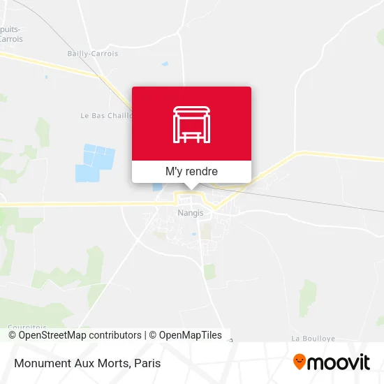 Monument Aux Morts plan