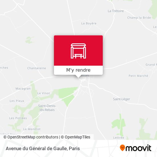 Avenue du Général de Gaulle plan