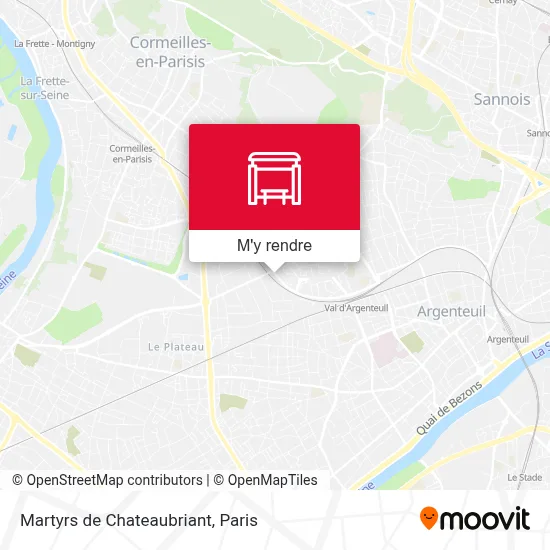 Martyrs de Chateaubriant plan