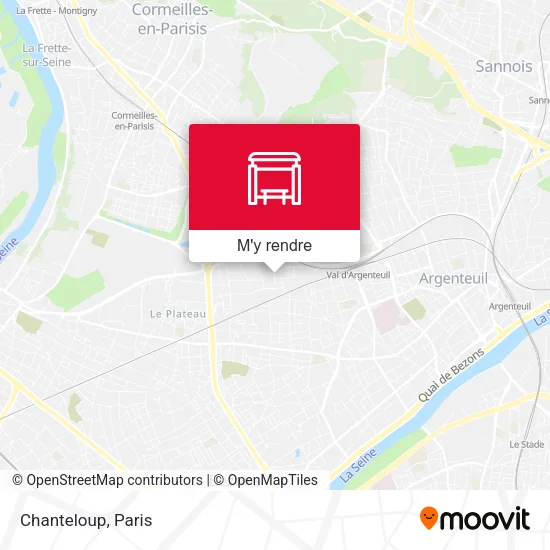 Chanteloup plan
