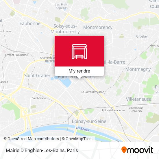 Mairie D'Enghien plan