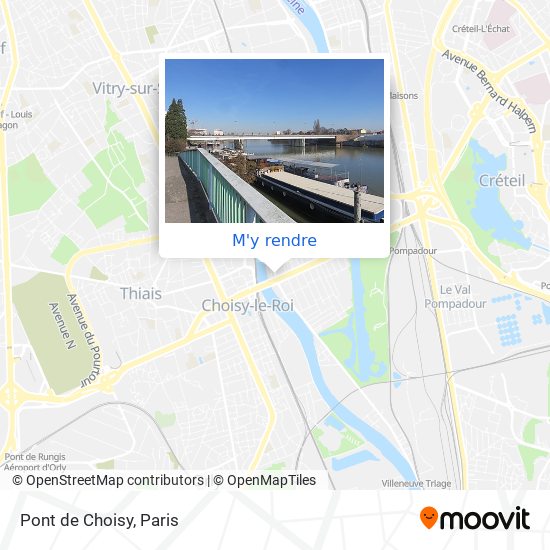 Pont de Choisy plan