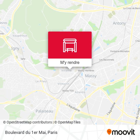 Boulevard du 1er Mai plan