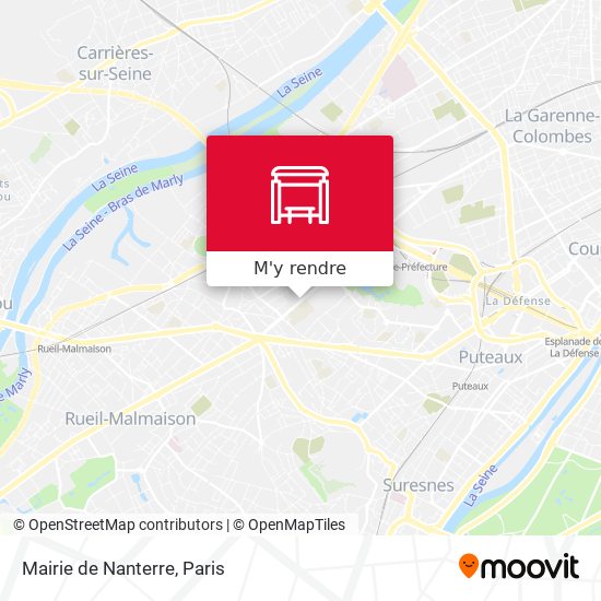 Mairie de Nanterre plan