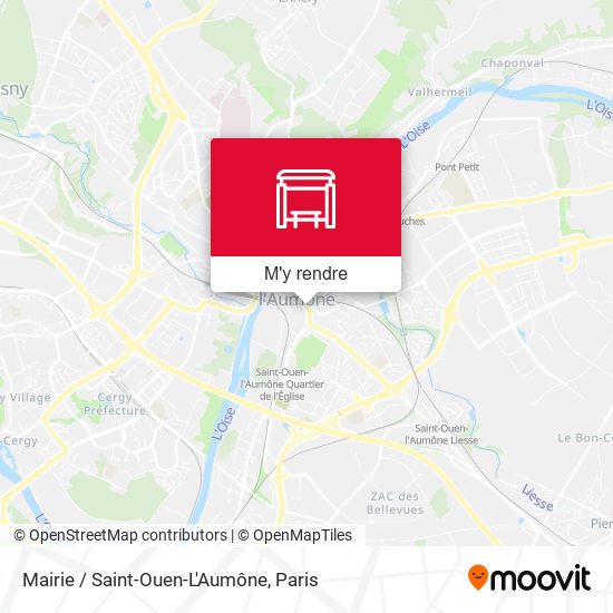 Mairie / Saint-Ouen-L'Aumône plan