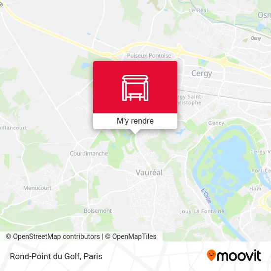 Rond-Point du Golf plan