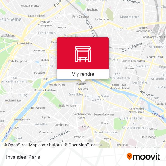 Invalides plan