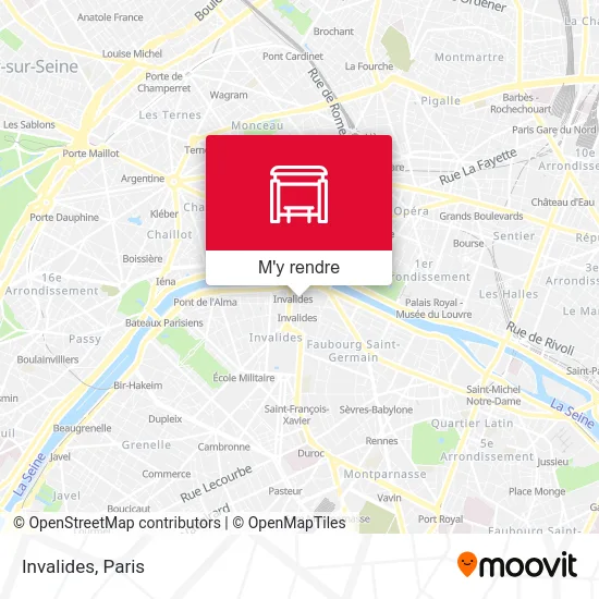 Invalides plan