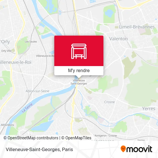 Villeneuve-Saint-Georges plan