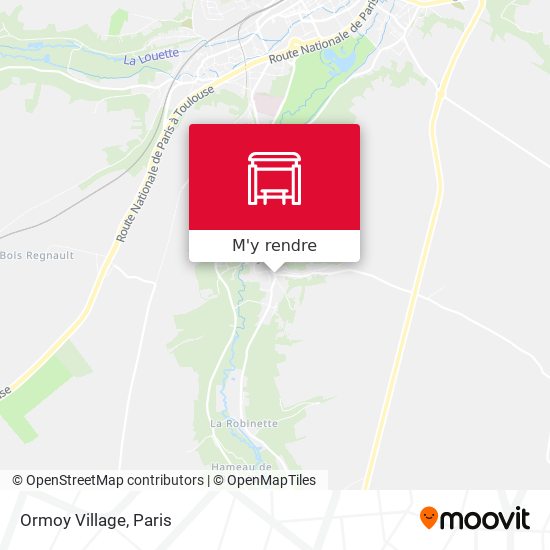 Ormoy Village plan