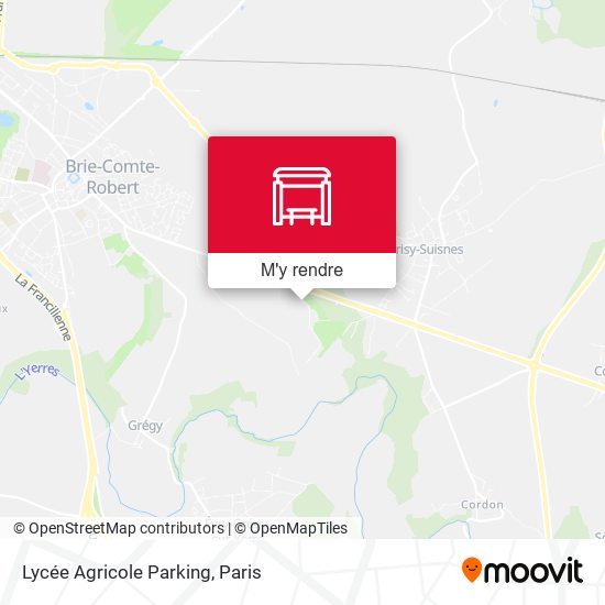 Lycée Agricole Parking plan