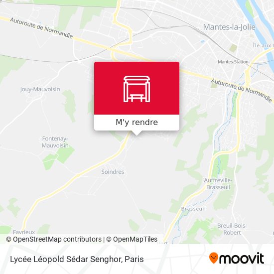 Lycée Léopold Sédar Senghor plan