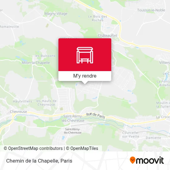 Chemin de la Chapelle plan