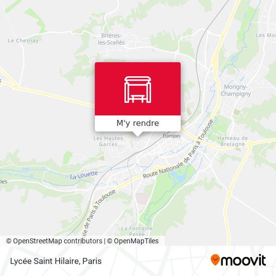 Lycée Saint Hilaire plan