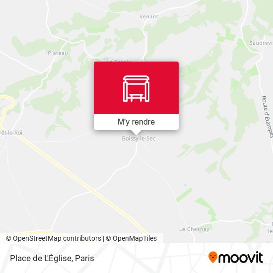 Place de L'Église plan