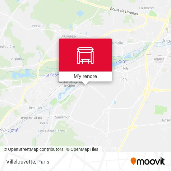 Villelouvette plan