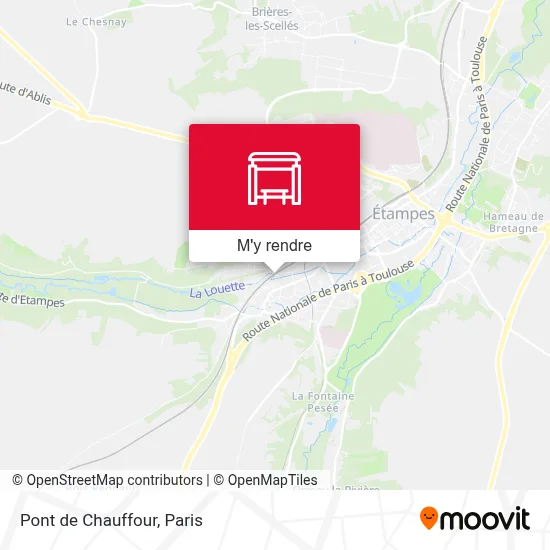 Pont de Chauffour plan