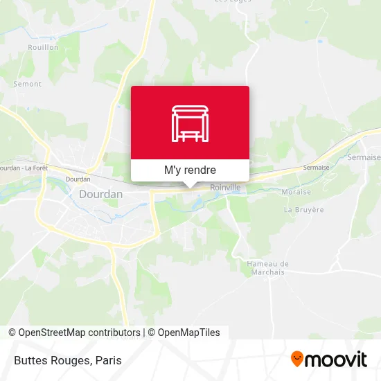 Buttes Rouges plan