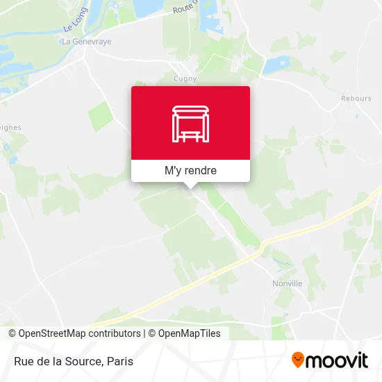Rue de la Source plan