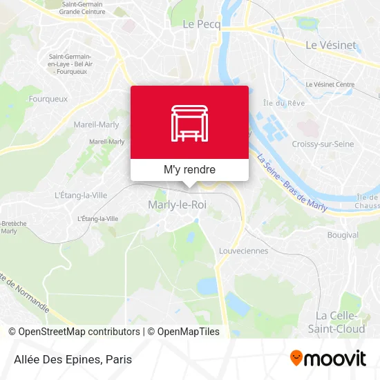 Allée Des Epines plan