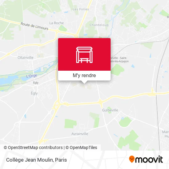 Collège Jean Moulin plan