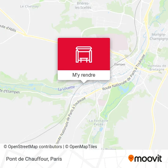 Pont de Chauffour plan