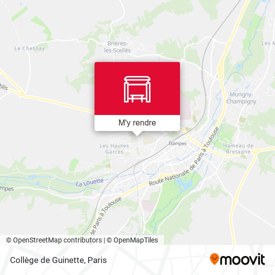 Collège de Guinette plan