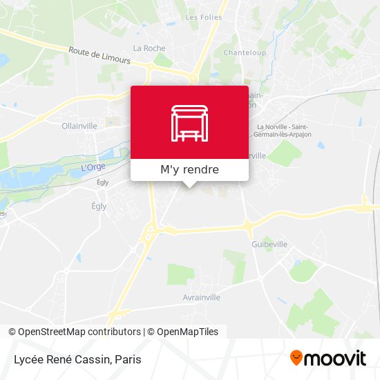 Lycée René Cassin plan