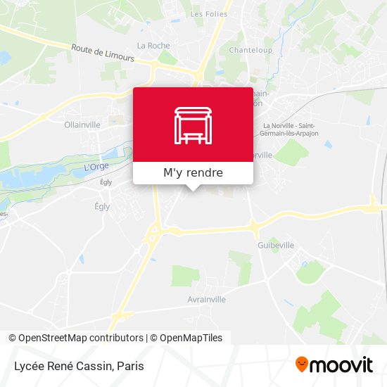 Lycée René Cassin plan