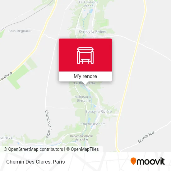 Chemin Des Clercs plan