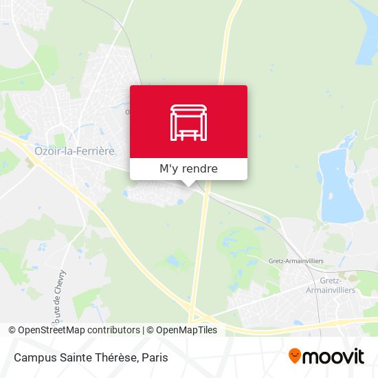 Campus Sainte Thérèse plan