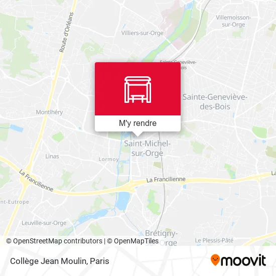 Collège Jean Moulin plan