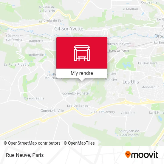 Rue Neuve plan