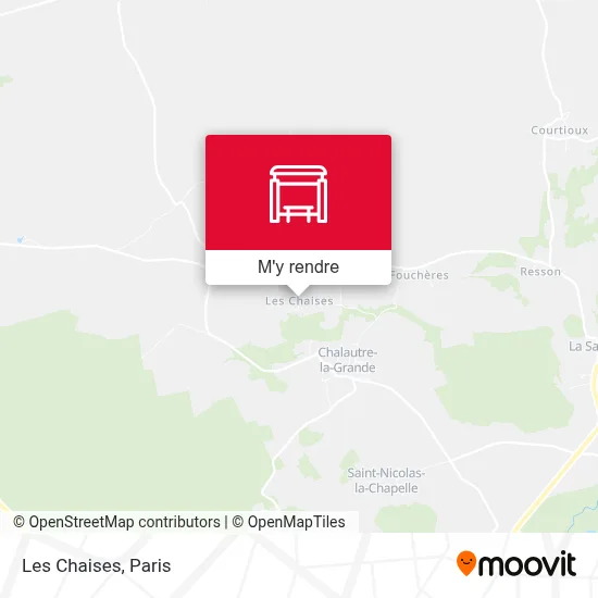 Les Chaises plan