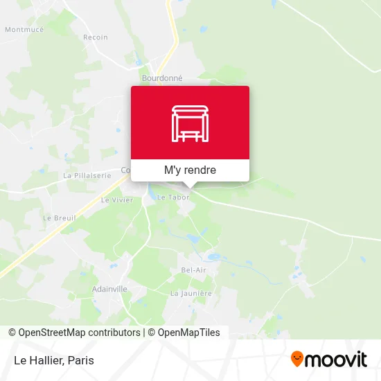 Le Hallier plan