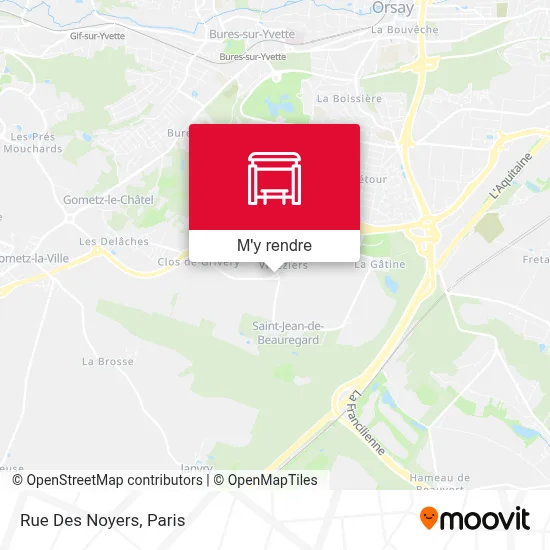 Rue Des Noyers plan