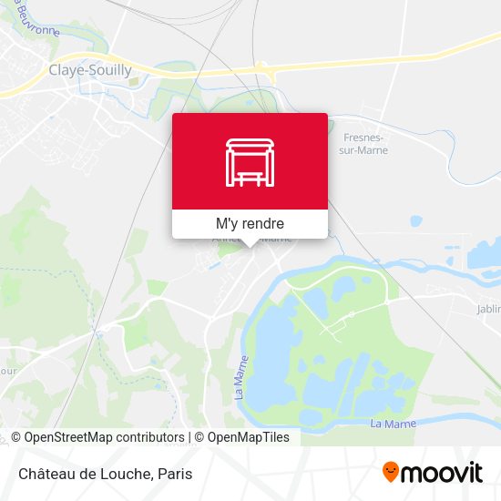 Château de Louche plan