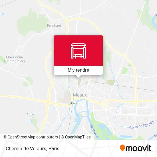 Chemin de Velours plan