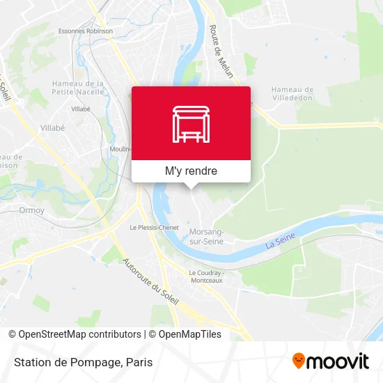 Station de Pompage plan