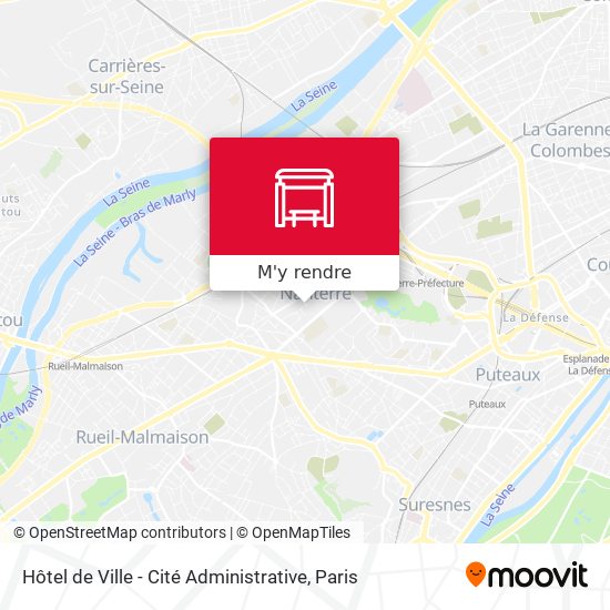 Hôtel de Ville - Cité Administrative plan