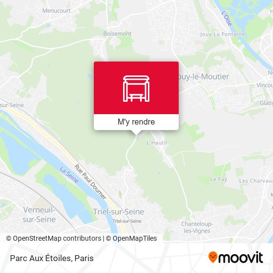 Parc Aux Étoiles plan