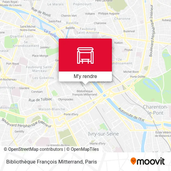 Bibliothèque François Mitterrand plan