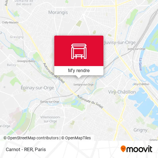 Carnot - RER plan