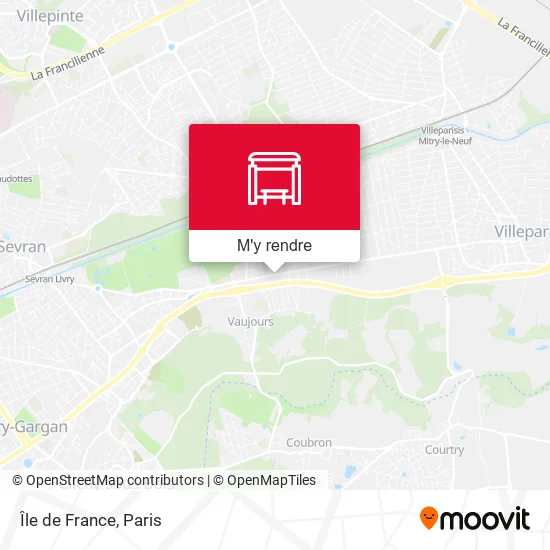 Île de France plan