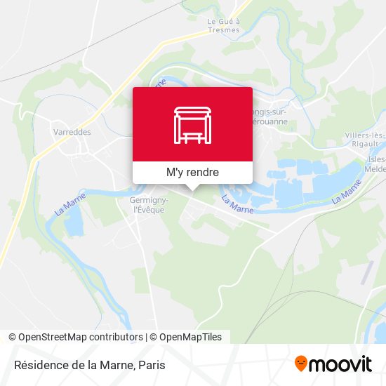 Résidence de la Marne plan